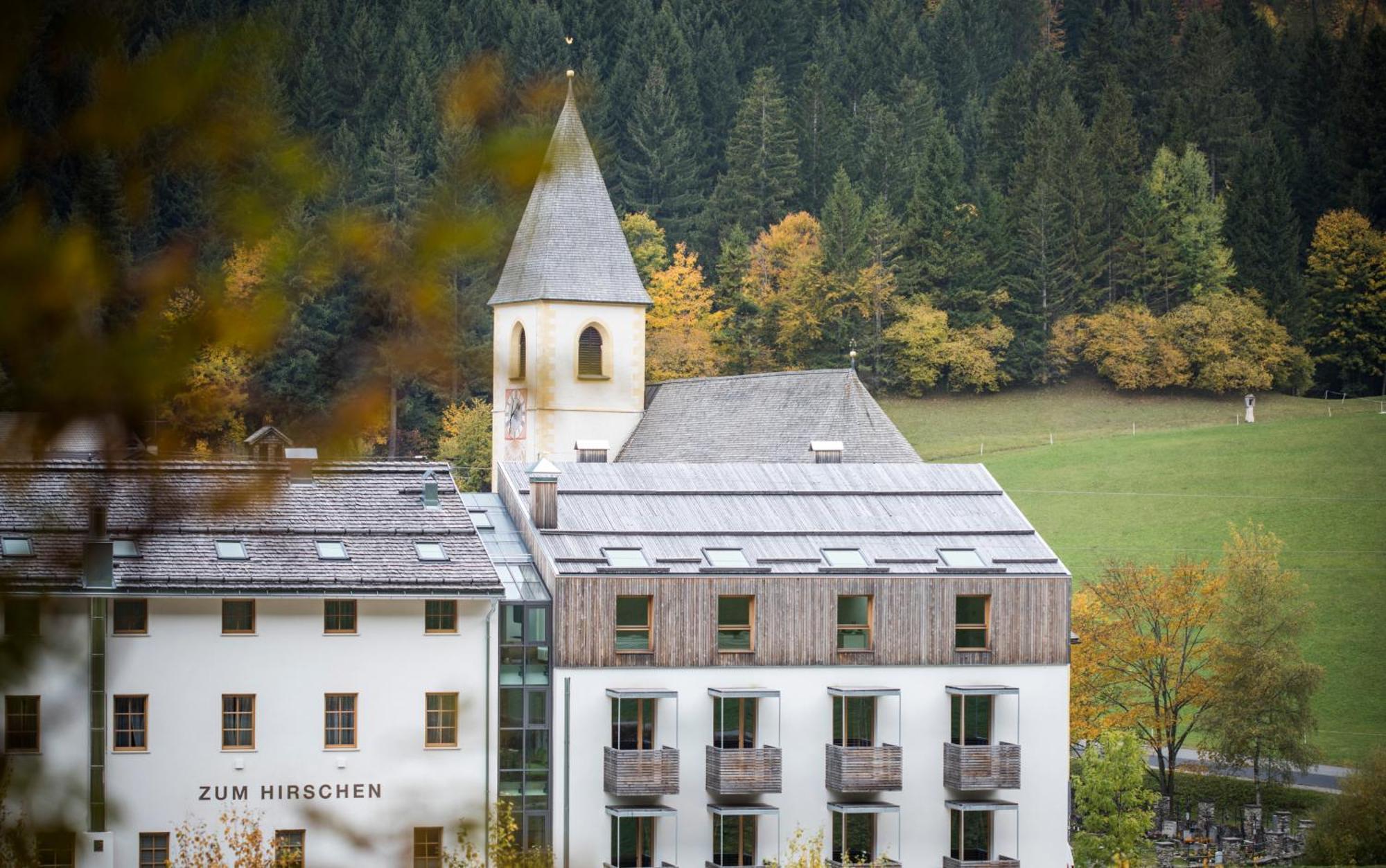 Zum Hirschen Boutique Hotel Val Di Non Unsere Liebe Frau im Walde Exterior foto